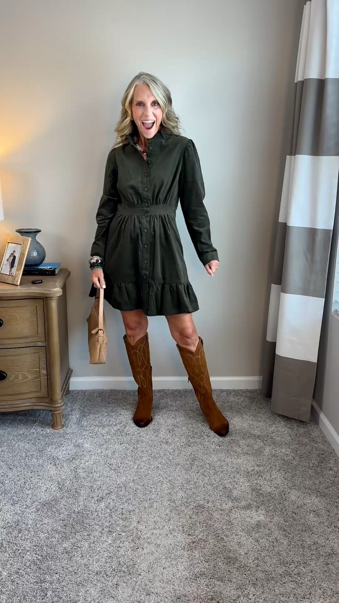 I can’t brownie I’m saying this, but I might actually welcome a coolish day to wear these. Wearing smalls in except floral dress is XS)

#LTKgrwm #LTKootd #LTKOver40
