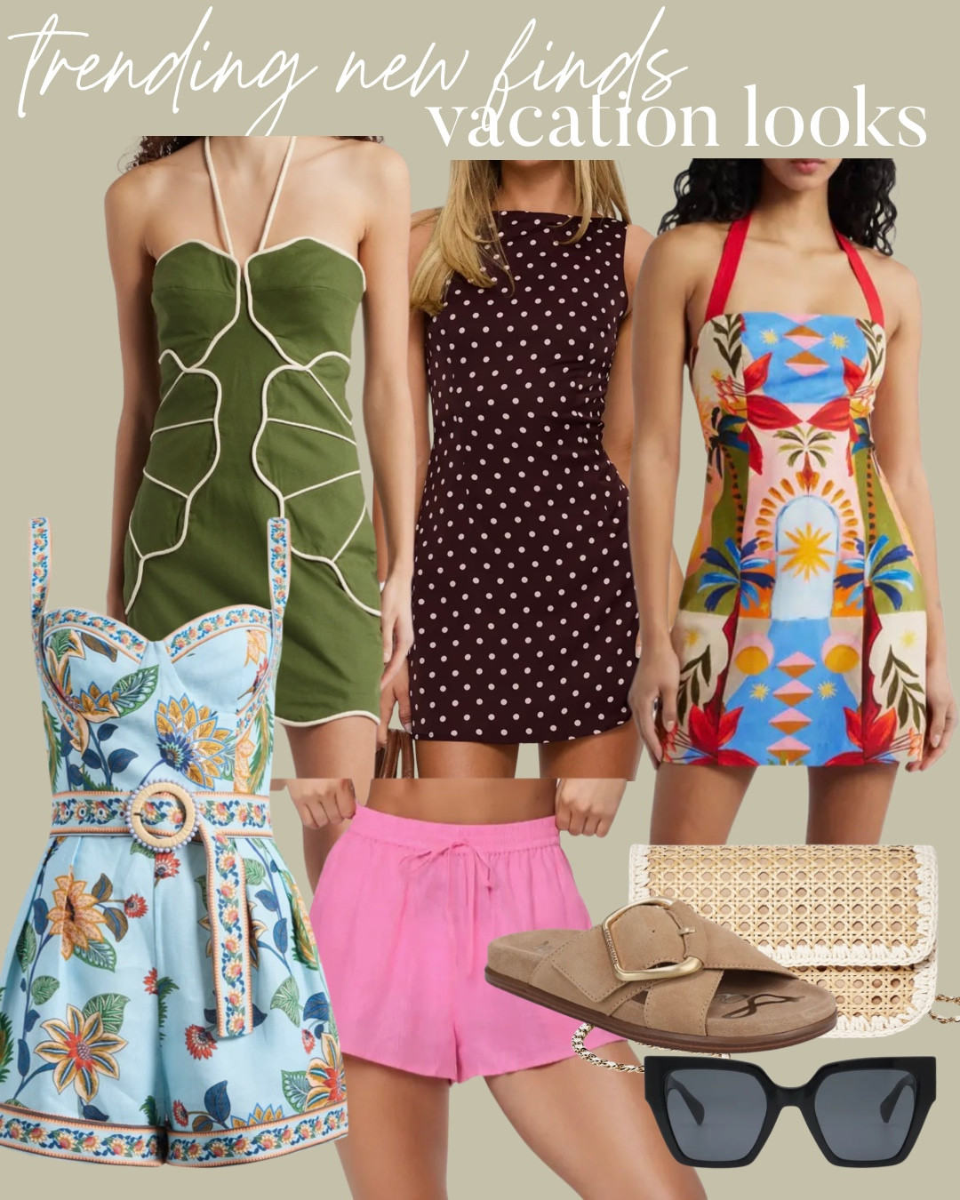 Vacation outfit ideas spring dresses romper bag resort dress outfit 

#LTKootd #LTKgrwm