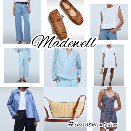 I can’t decide which new arrival @madewell I want most- flowy jeans, cropped pants, linen shirts and dresses, a cropped trench in the best hue or shoes and bag with perfect summer details! #investmentpiece 

#LTKstyletip #LTKSeasonal #LTKover40
