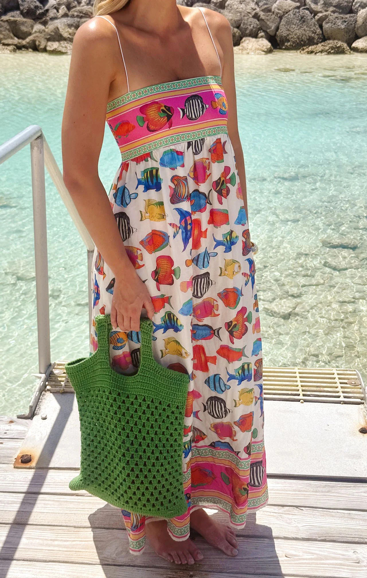 Skylar Maxi Dress ~ Rainbow Reef | Show Me Your Mumu