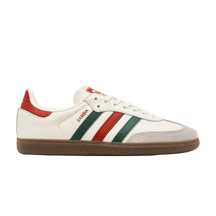 Buy Samba OG J 'Off White Collegiate Red Green' - JI3933 | GOAT | GOAT