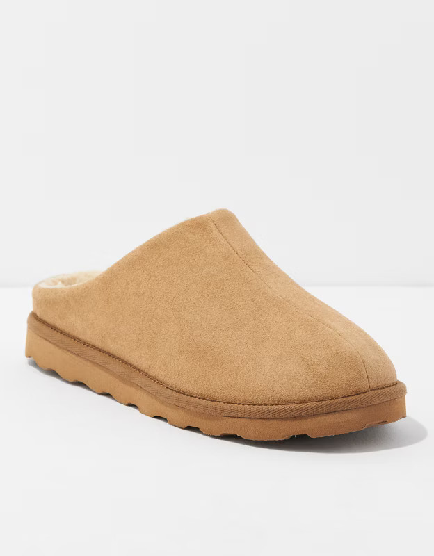 AE Faux Suede Scuff Slipper | American Eagle Outfitters (US & CA)