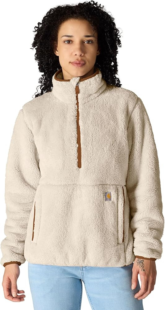 Carhartt Women's Loose Fit Fleece Pullover | Amazon (US)