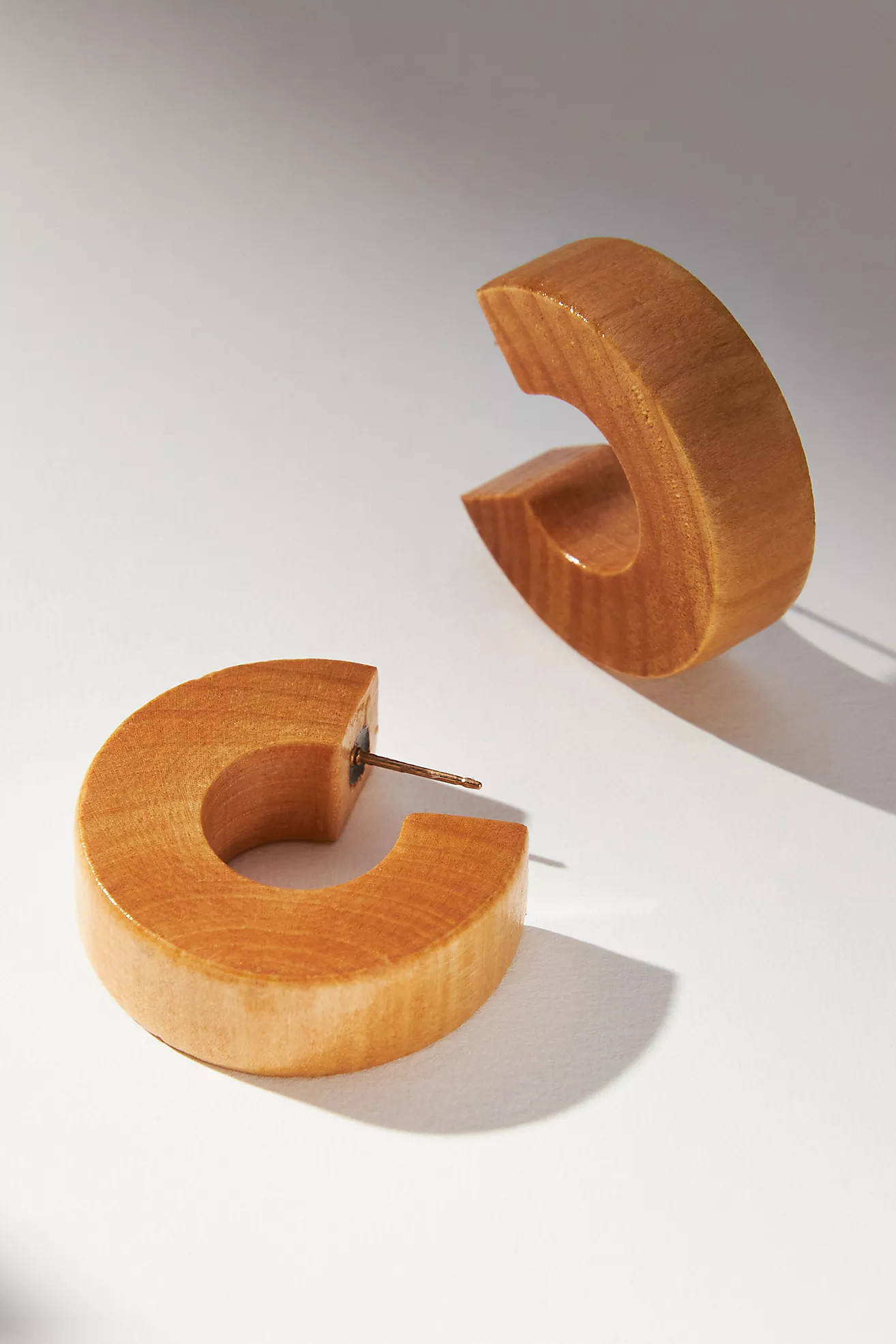 Sophie Monet Block Hoop Earrings | Anthropologie (US)