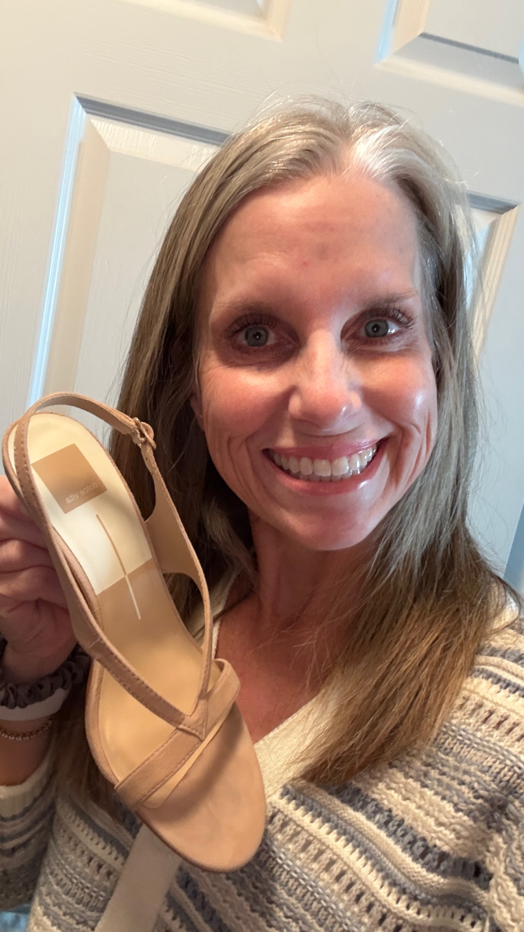 On sale. TTS nude sandal that will be your go to summer sandal for work, dresses, events  

#LTKMothersDay #LTKOver40 #LTKSaleAlert