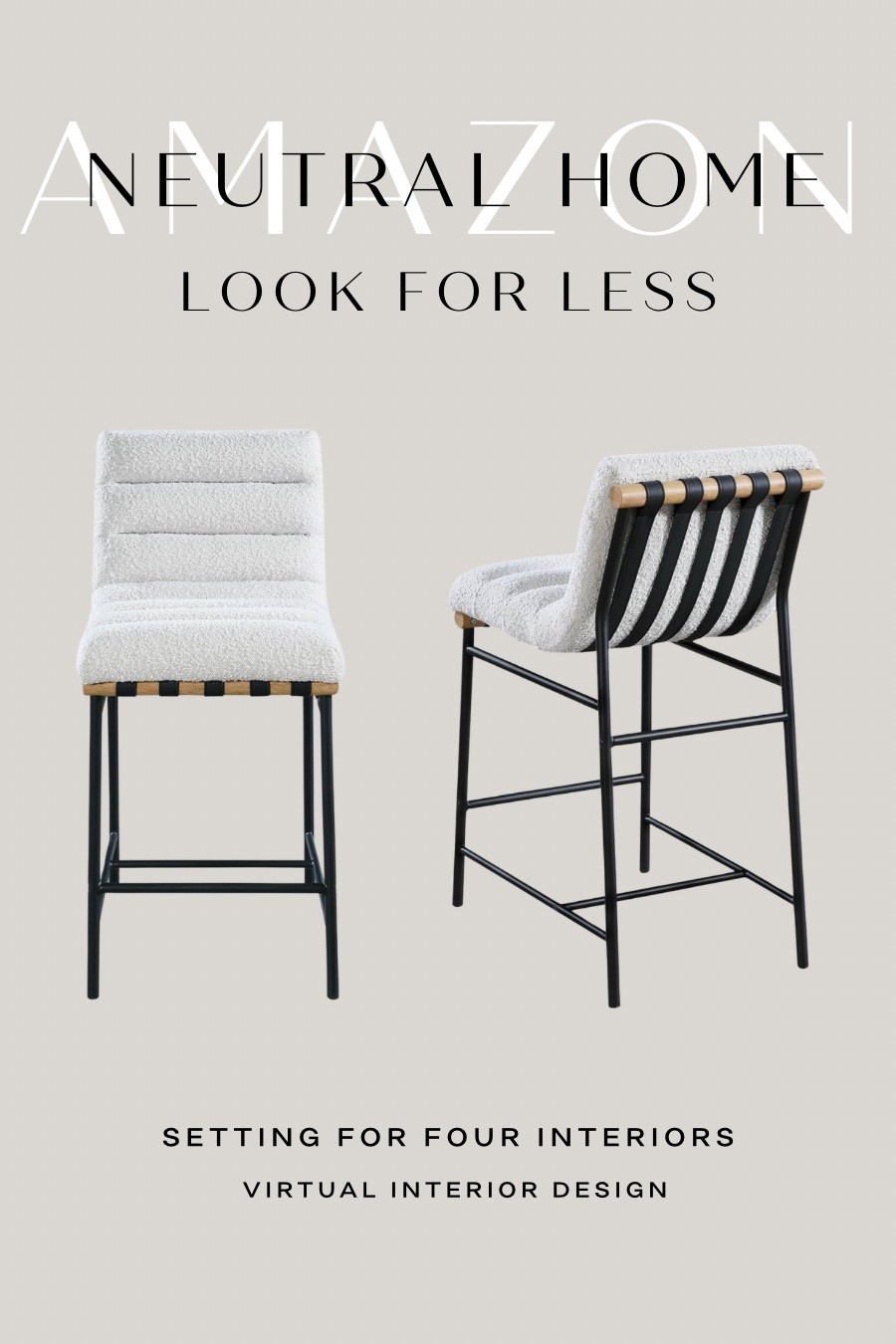 12 % off! Amazing boucle counter stools. Look for less

Sale, Affordable, Amazon home, kitchen decor, kitchen stool, bar stool, kitchen island, white, neutral home, transitional, modern, farmhouse, minimalist, classic, black, sale

#LTKStyleTip #LTKSaleAlert #LTKHome