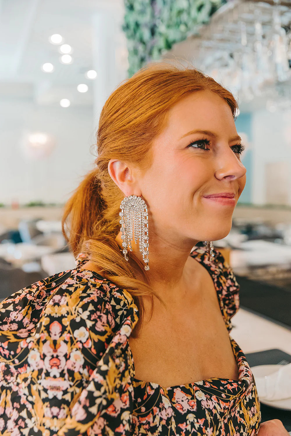 BuddyLove X Treasure Jewels | Chandelier Crystal Earrings | Silver | BuddyLove