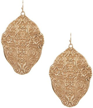 Organic Cross Statement Drop Earrings | Dillard's
