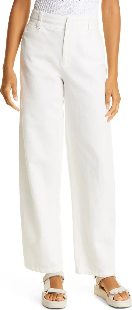 Washed Cotton & Linen Blend Pants | Nordstrom