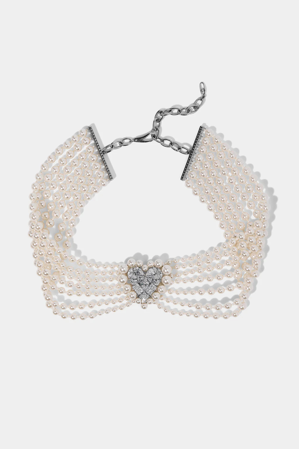 MATERIAL PEARL CHOKER NECKLACE | NADRI