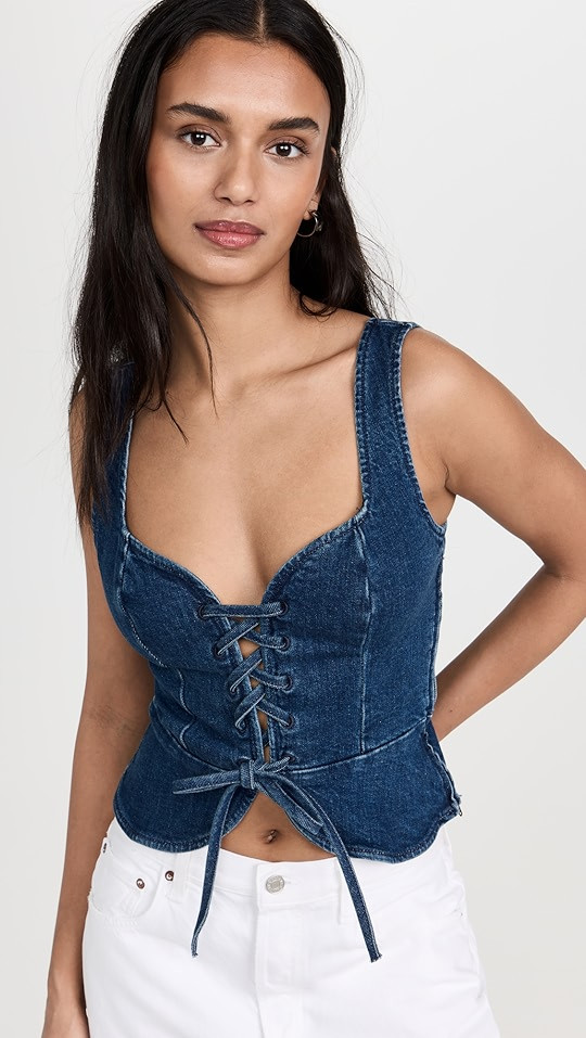 Fina Denim Top | Shopbop