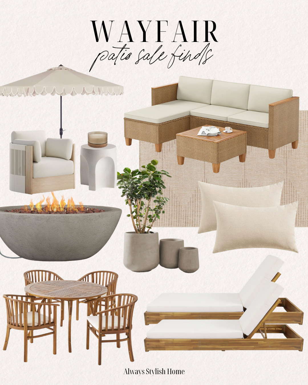 Refreshing my backyard for spring with affordable finds from Wayfair 🌿 Sharing outdoor furniture, cozy patio decor, and backyard entertaining pieces that make your outdoor space feel like a relaxing spring retreat. Wayfair outdoor furniture, Wayfair patio decor, spring backyard refresh, affordable outdoor furniture, patio decor ideas, outdoor entertaining ideas, backyard makeover ideas, Wayfair outdoor finds. #backyardrefresh #springpatio #outdoorlivingstyle #patiodecorideas #affordablehomefinds #springhomeideas 

 #LTKSeasonal #LTKHome #LTKSaleAlert