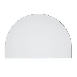 Glass Warehouse Frameless Mirror with polished edge - Black - 40" x 60" | Bed Bath & Beyond