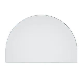 Glass Warehouse Frameless Mirror with polished edge - Black - 40" x 60" | Bed Bath & Beyond