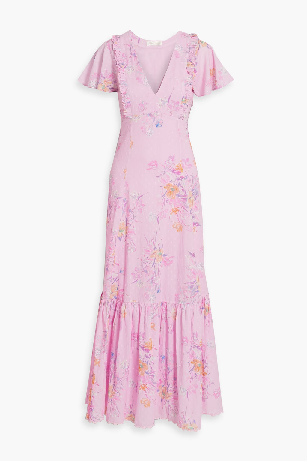 Vinnie floral-print fil coupé cotton maxi dress | The Outnet (UK and Europe)