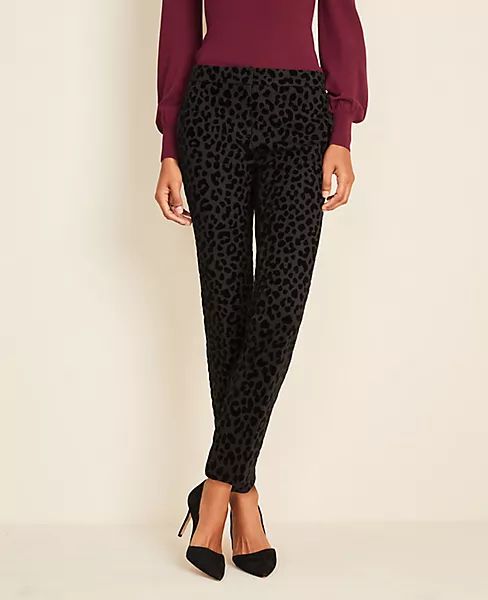 The Ankle Pant In Cheetah Print | Ann Taylor | Ann Taylor (US)