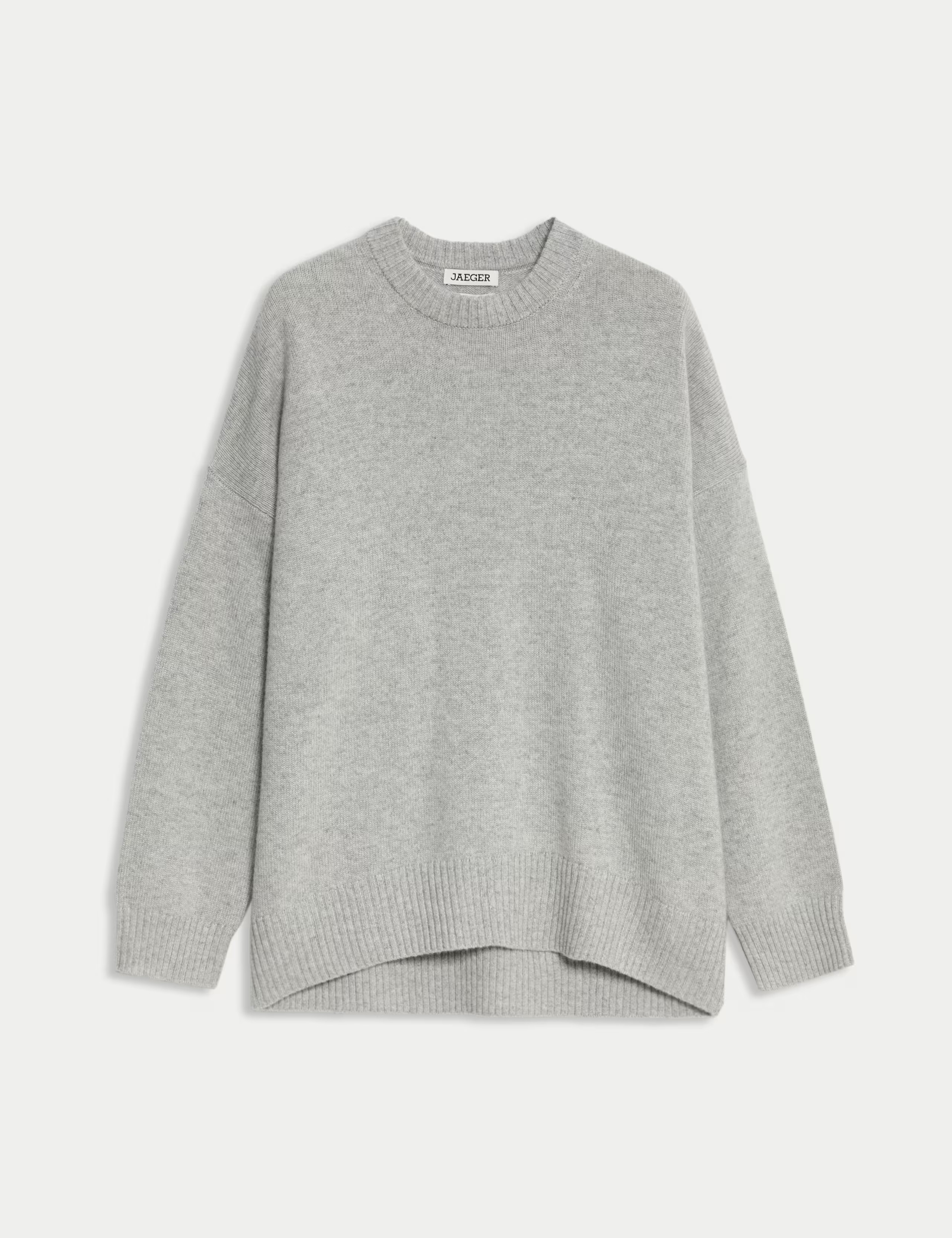 Pure Cashmere Crew Neck Relaxed Jumper | Marks & Spencer (UK)