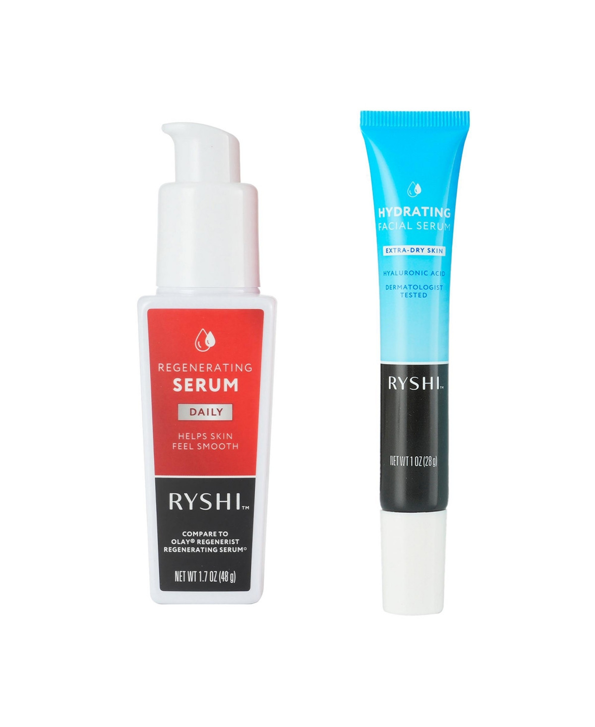 Pursonic Radiance & Hydration Serum Duo: Regenerating Serum with Niacinamide & Peptides + Hydrating Facial Serum with Hyaluronic Acid - White | Macy's