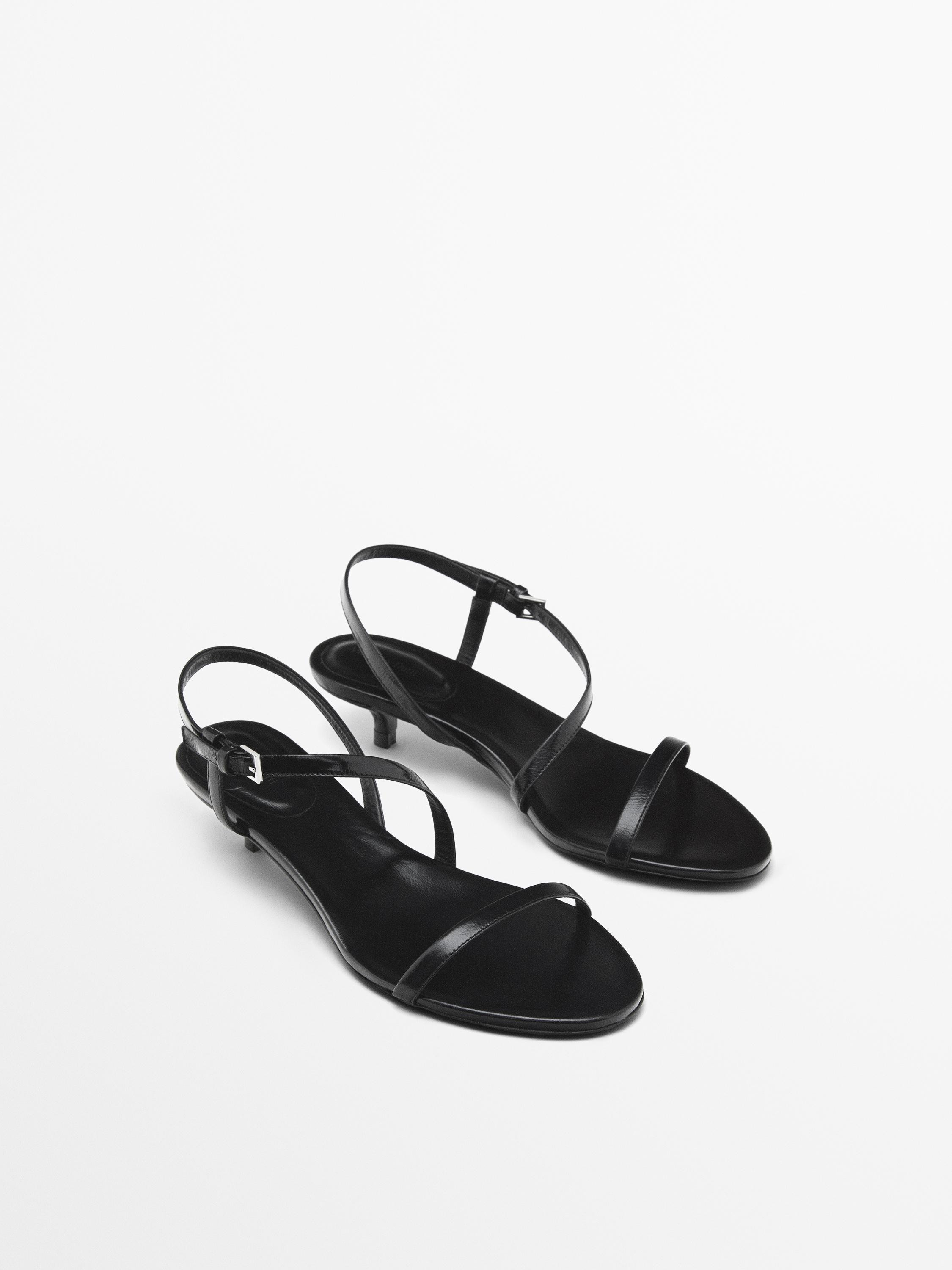 Strappy heel sandals
    
 $160.00  Add to basket  SELECT SIZE | Massimo Dutti US