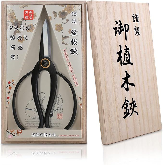 Pruning Shears - Sharp Garden Shears - Japanese Bonsai Scissors for Deadheading, Shaping, Arrangi... | Amazon (US)