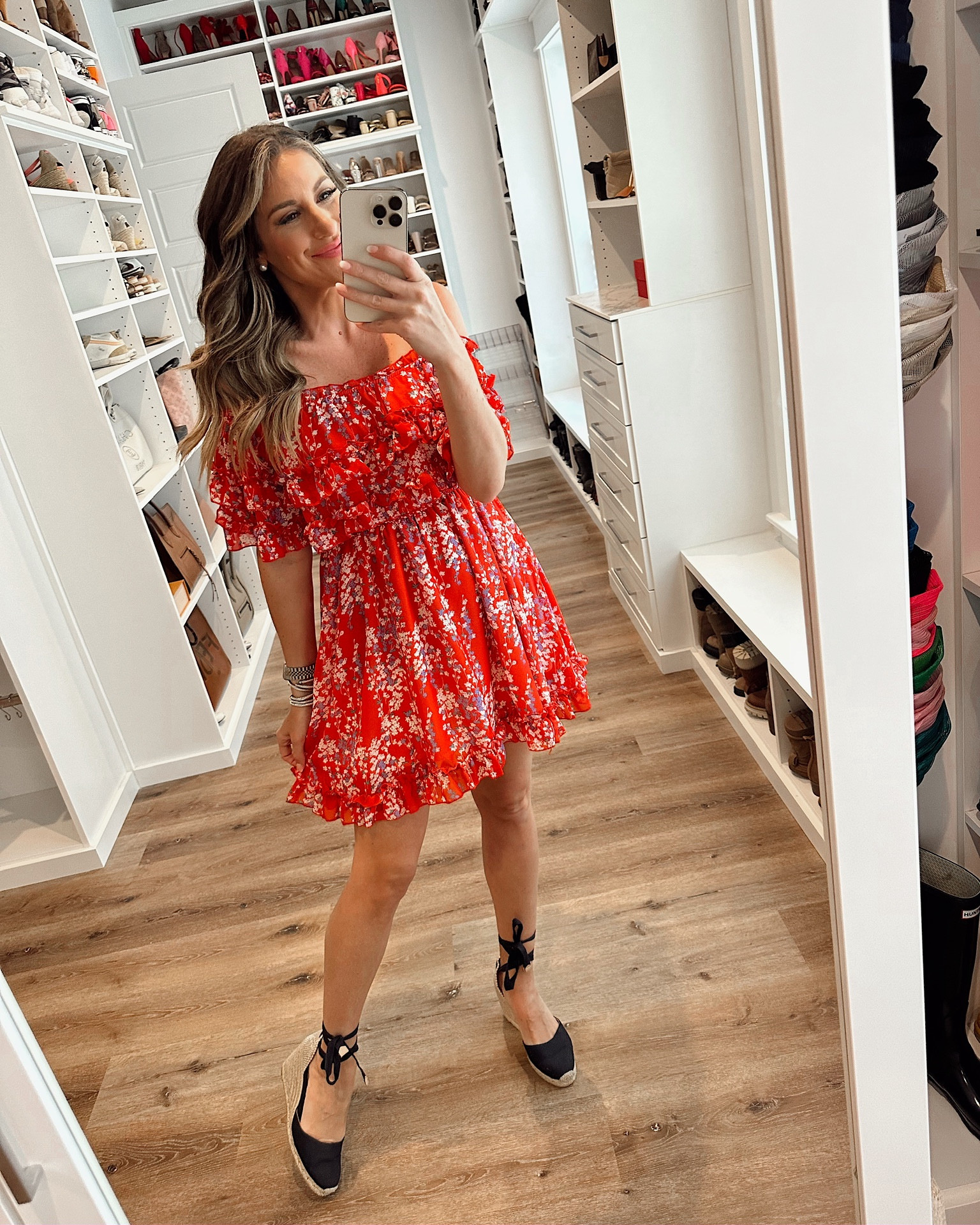 knee length dresses for ladies Girls 4th of July Dresses main image 1