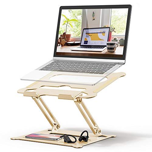 Soundance Laptop Stand, Aluminum Computer Riser, Ergonomic Laptops Elevator for Desk, Metal Holder C | Amazon (US)