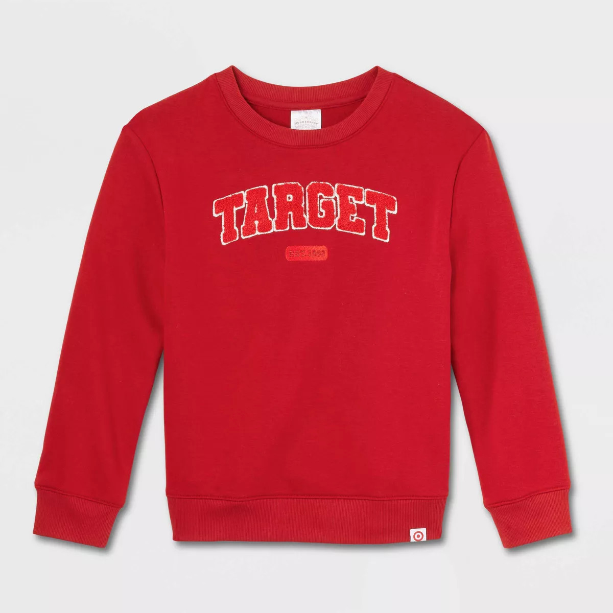 Kids' Bullseye Matching Family Sweatshirt - Wondershop™ Red | Target