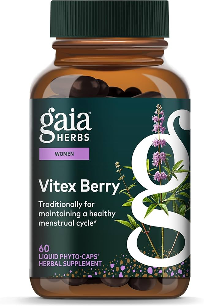 Gaia Herbs Vitex Berry - Vitex Traditionally Used to Support Hormone Balance for Women & a Health... | Amazon (US)