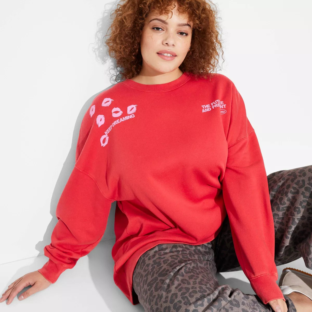 Women's Oversized Pullover Sweatshirt - Wild Fable™ | Target