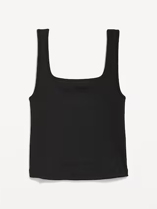 Ultra-Crop Rib-Knit Tank Top | Old Navy (US)