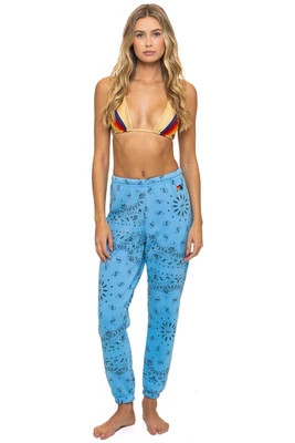 Aviator Nation BANDANA SWEATPANTS - SKY - BANDANA SWEATPANTS - SKY | Shop.app