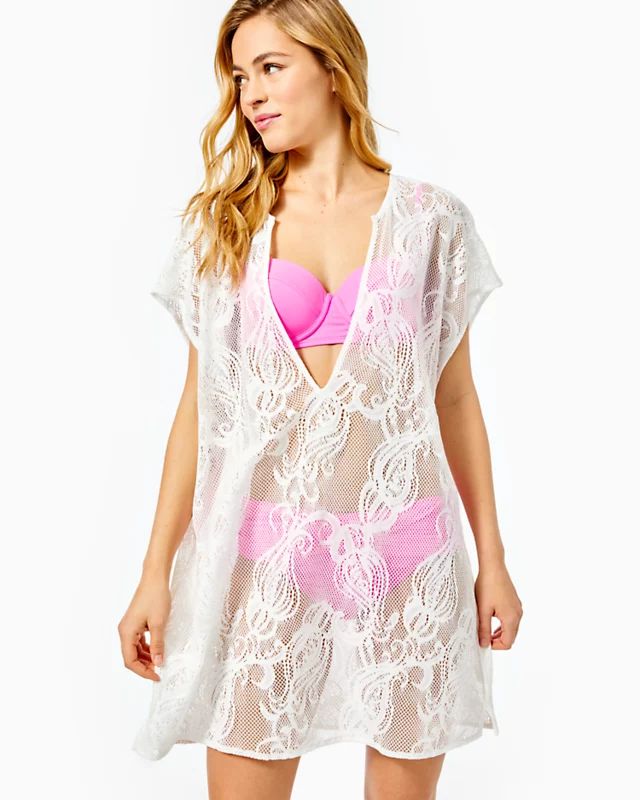 Aideen Crochet Cover-Up | Lilly Pulitzer