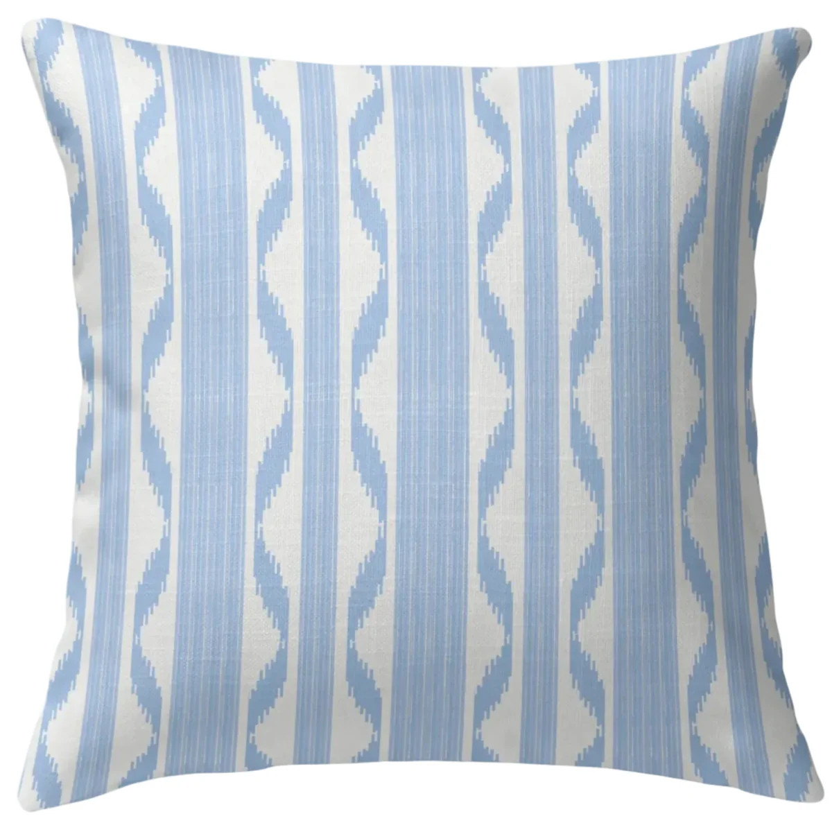 Ikat Stripe Tailored Pillow | The Well Appointed House, LLC