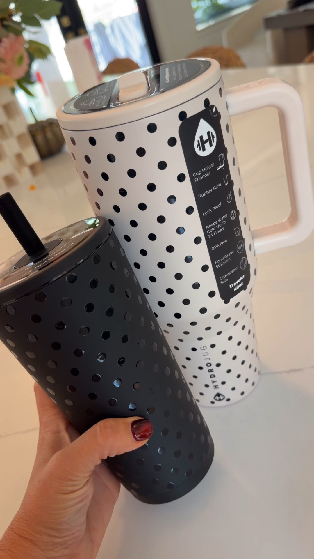 New Hydrojug launch only on Amazon!! I’m obsessed with the polka dot print 😍

#LTKOver40