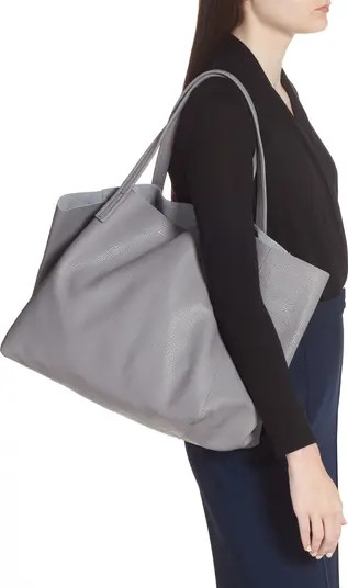 Violet Leather Tote | Nordstrom