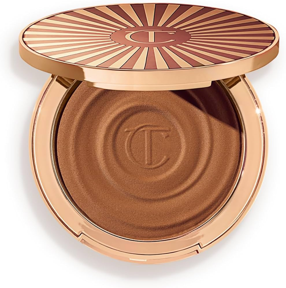 Charlotte Tilbury Beautiful Skin Face Makeup & Body Cream Bronzer - Hydrating Hyaluronic Acid & Pro Vitamin D3 to Blur for a Sun-Kissed Glow - Up to 16Hr Wear, Sweat & Humidity Proof | Amazon (US)