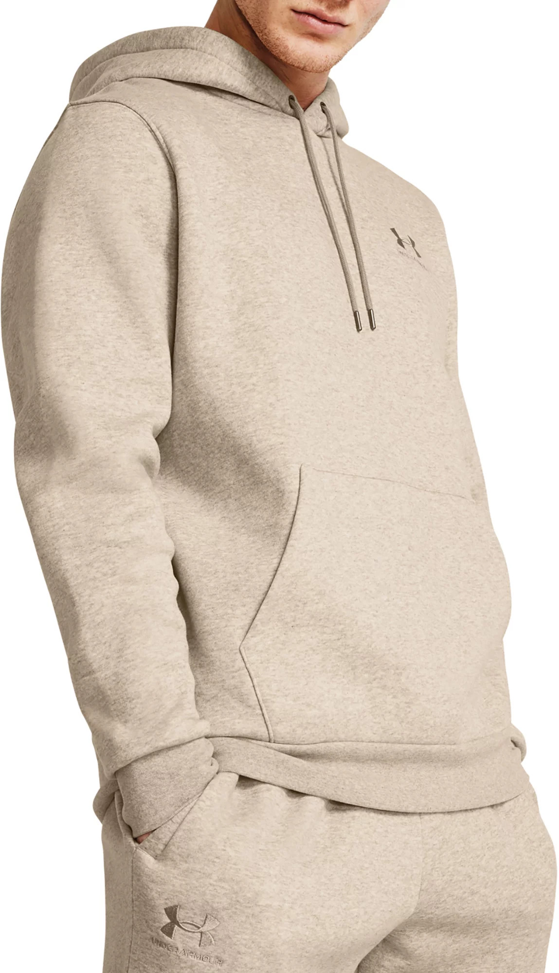 Under Armour Men's Icon Fleece Hoodie, XXL, Tmbrwlf T LtHr/Tmbrwlf T | Going Going Gone
