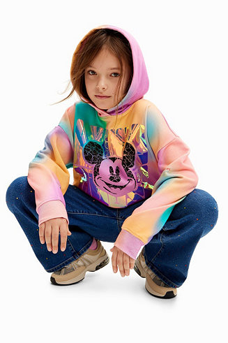 Girls Girls's Mickey arty sweatshirt | Macy's