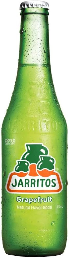 Jarritos Soda, Grapefruit, Bottle, 12.5 Fl Oz (Pack of 24) | Amazon (US)