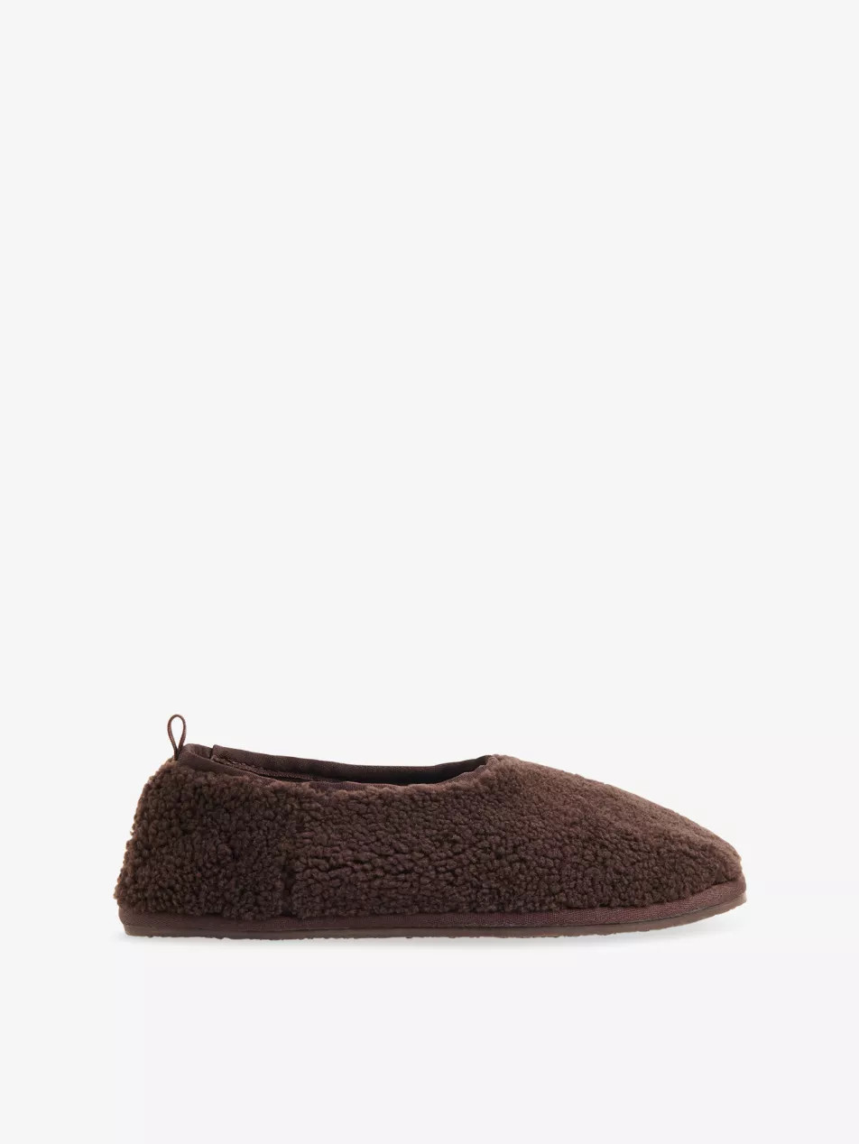 Shearling Ballet Slippers | Selfridges