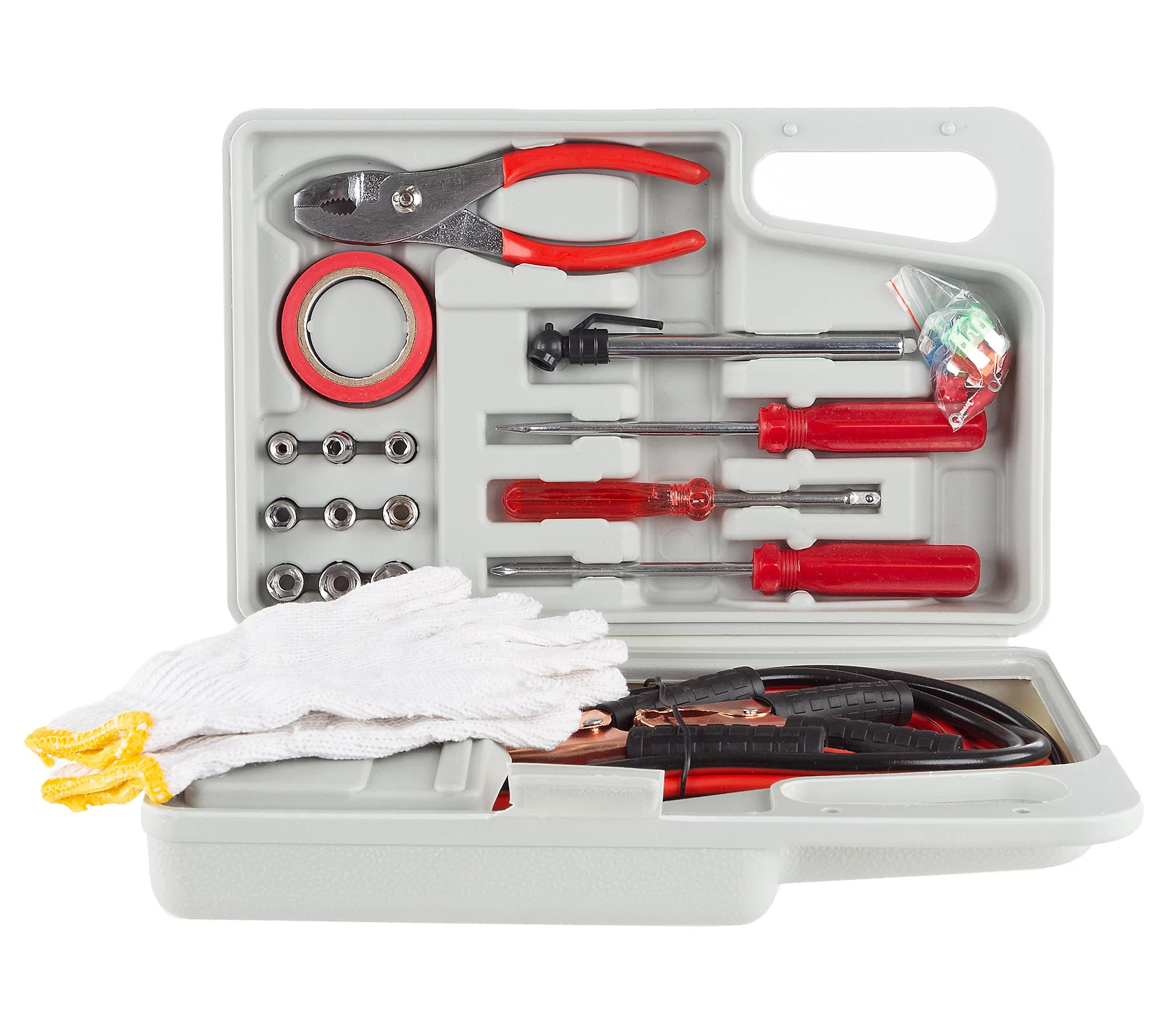 Stalwart Roadside Emergency Car Kit 30-PC Road rip Essentials | QVC