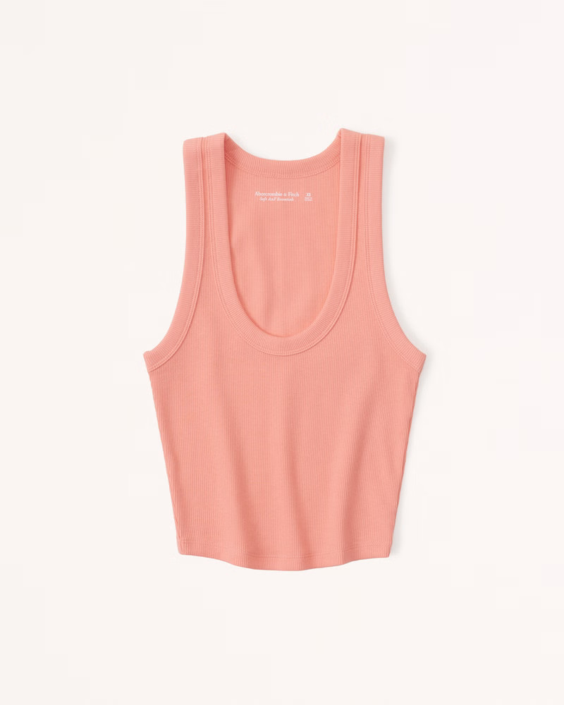Essential Scoopneck Tank | Abercrombie & Fitch (US)