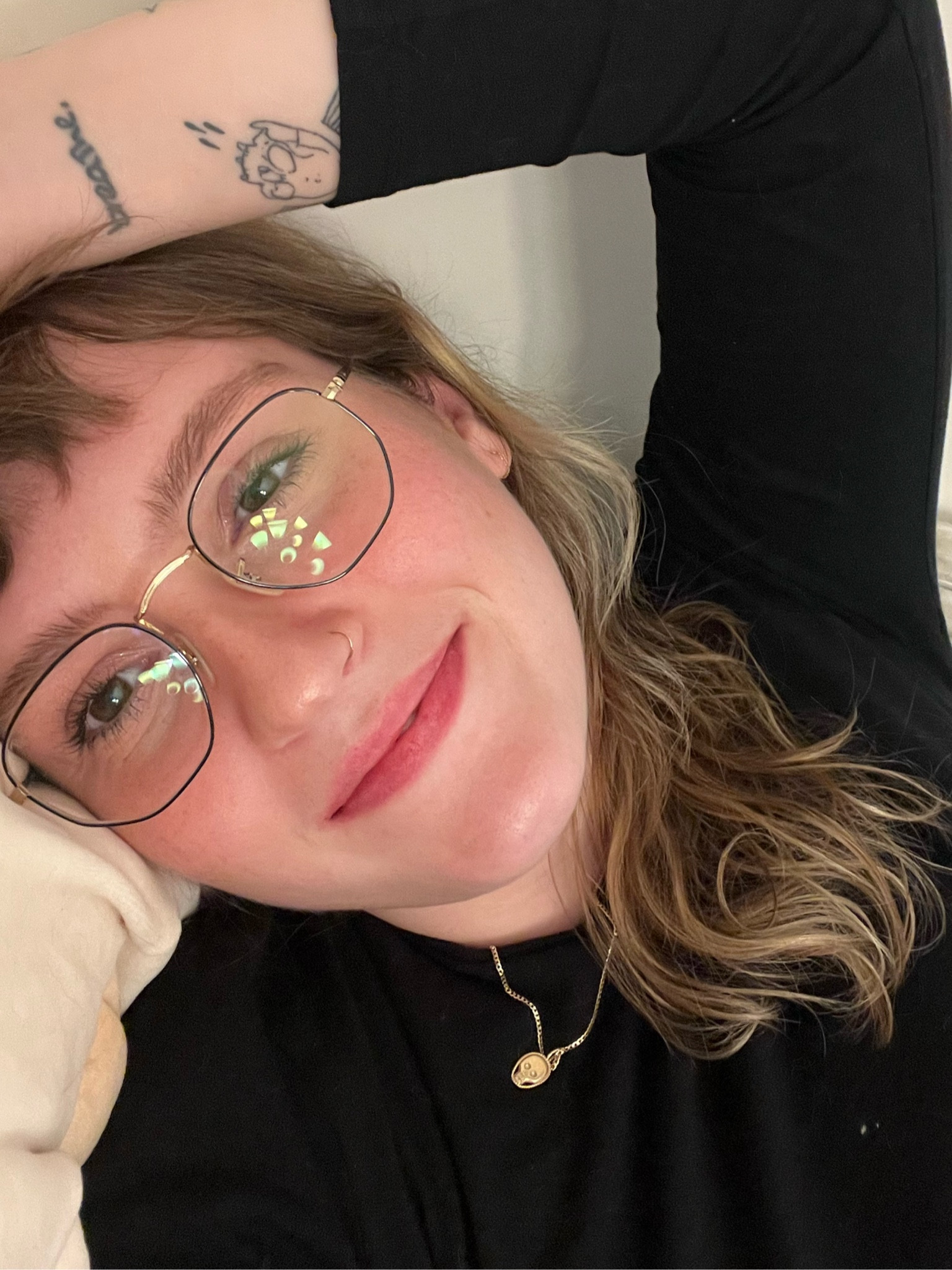 getting ready for New Year’s Eve 2023!

Catbird is one of my favorite jewelry finds of 2023, and somethings that I found myself wearing daily included my Sweet Nothing chain earrings, my Petite Second Avenue Gold Chain, and my Beyond Is All Abyss pendant. 

I was also super excited to pick up these new prescription Ray Bans this year in a cool black and gold geometric combination.

I’m so grateful for 2023 and everything that I’m bringing with me into 2024 ❤️

#LTKHoliday #LTKSeasonal #LTKGiftGuide