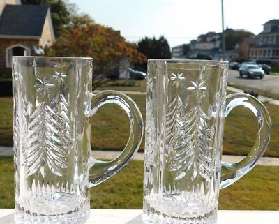 2 MIKASA CHRISTMAS TREE 7" STEINS MUGS  | eBay | eBay US