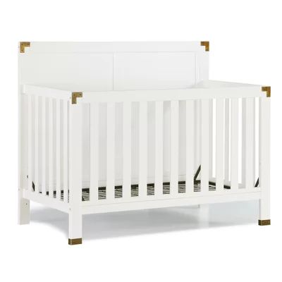 Wilmslow 5-in-1 Convertible Crib Greyleigh™ Baby & Kids Color: White | Wayfair North America