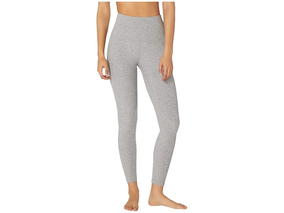 Beyond Yoga Spacedye Caught In The Midi High-Waisted Legging Women's Casual Pants Silver Mist : XS (US Women's 2-4) 24, Polyester/Spandex | Zappos
