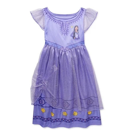Disney s Wish Toddler Girls Fantasy Nightgown Sizes 2T-5T | Walmart (US)