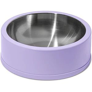 Wild One Non-skid Stainless Steel Dog Bowl, Lilac, 4-cups | Chewy.com