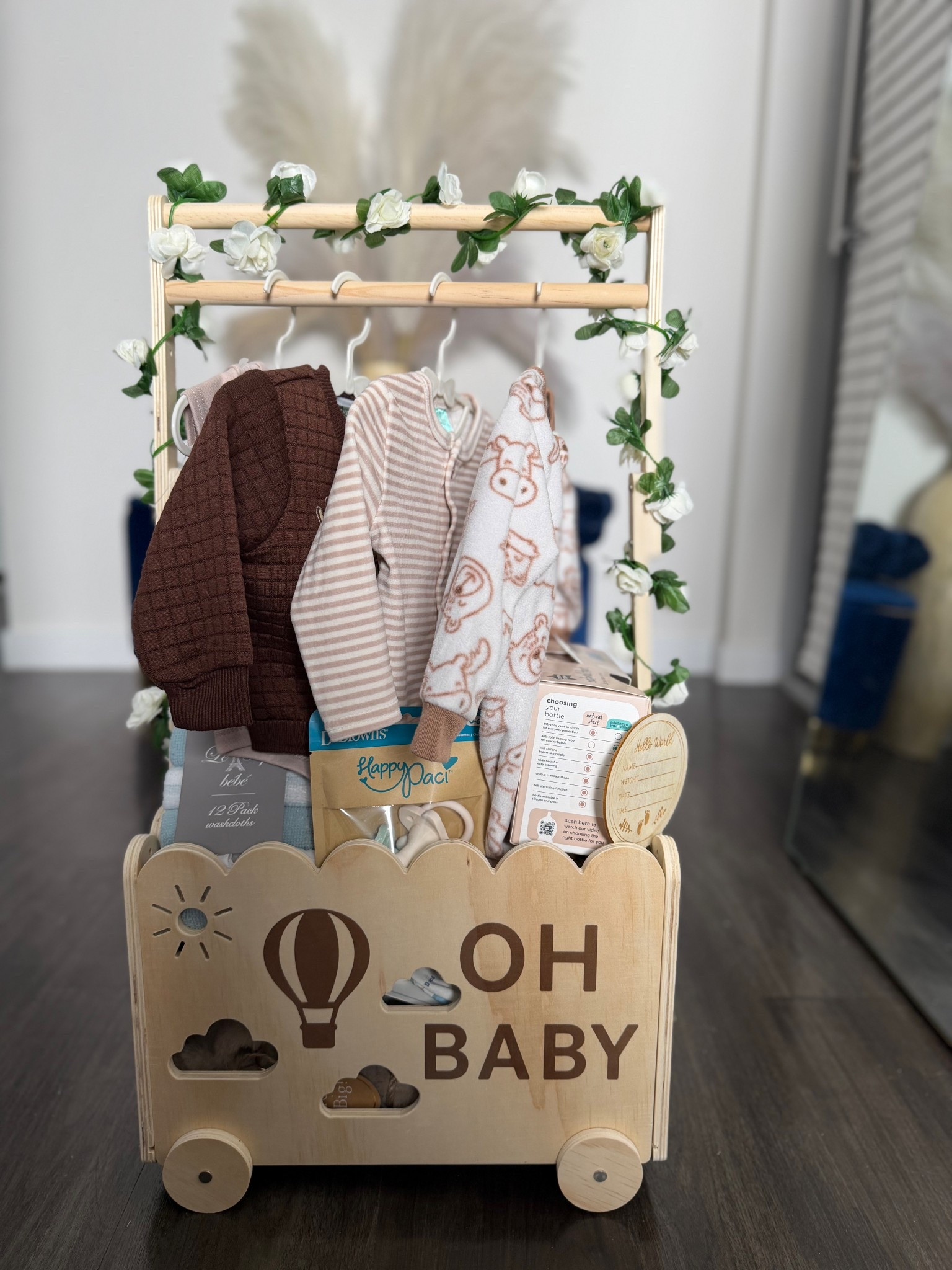 I love how this wooden basket came out for my nephew. What do you guys think? 

#LTKGiftGuide #LTKFindsUnder100