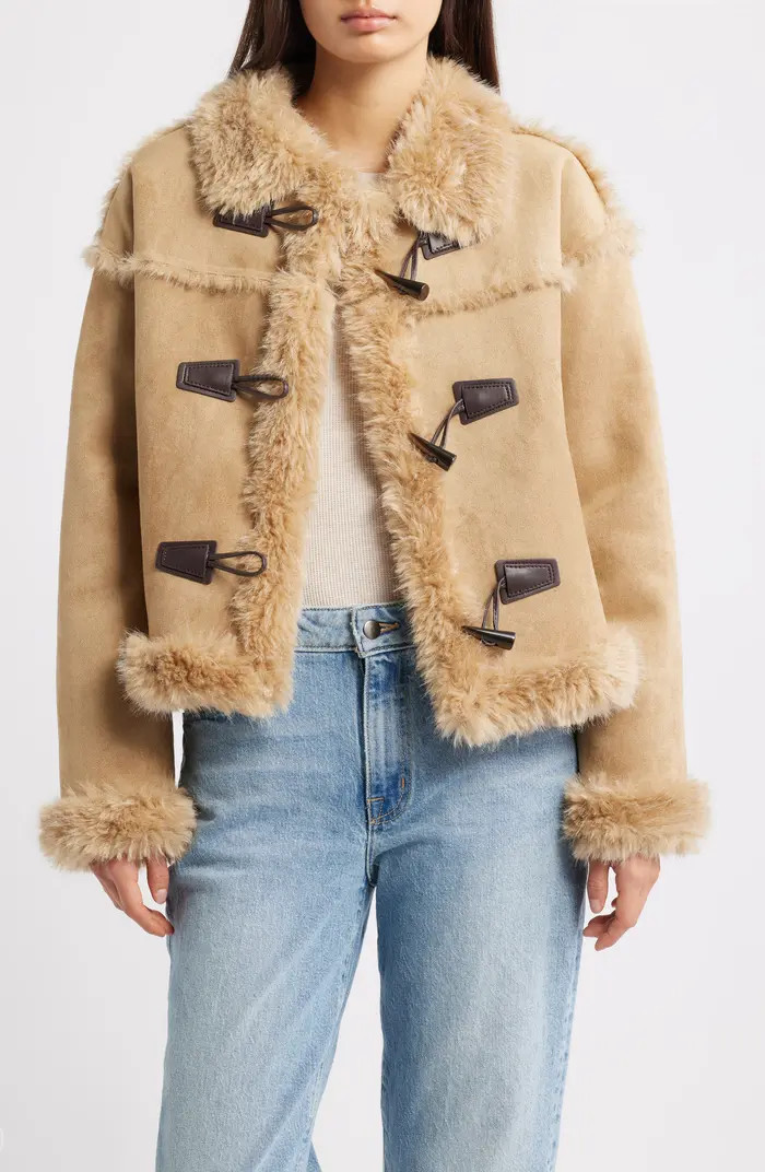 Faux Shearling Jacket | Nordstrom